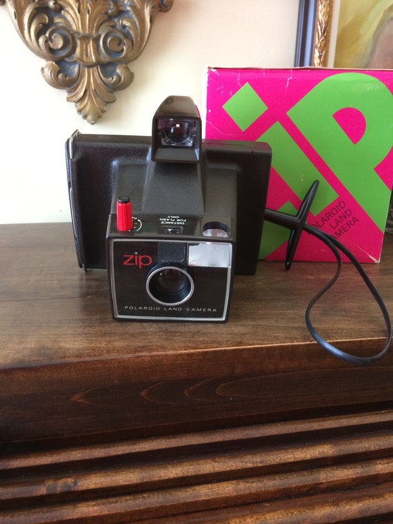 Polaroid Land Camera Zip in Original Box Retro Photography