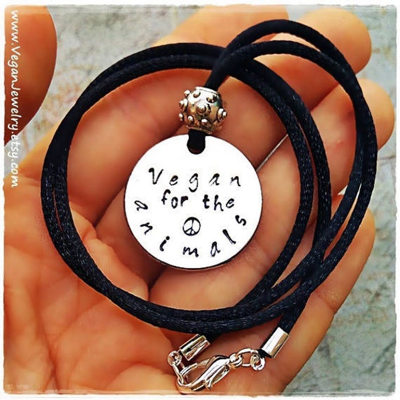 Vegan necklace for men Male Vegan necklace vegan leather image 0