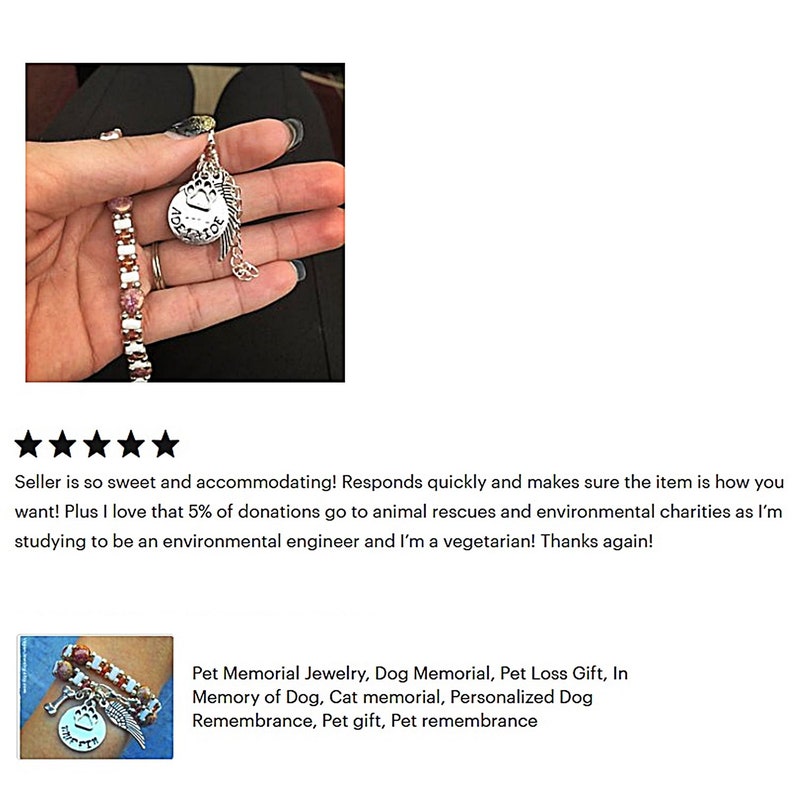 Cat memorial Pet Loss Gift Vegan aranzazu Pet gift In Memory of Dog Personalized Dog Remembrance Dog Memorial Pet Memorial Jewelry