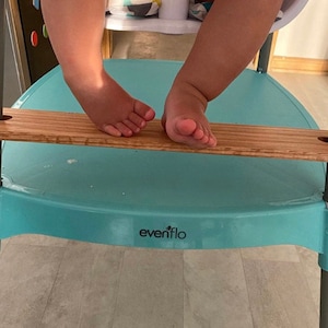 Evenflo 4-in-1 Eat and Grow High Chair Footrest adjustable, Perfect Fit,  Easy Install Evenflo Foot Rest Evenflow Footrest 