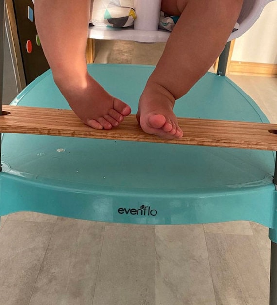 Evenflo 4-in-1 Eat and Grow High Chair Footrest adjustable, Perfect Fit,  Easy Install Evenflo Foot Rest Evenflow Footrest 