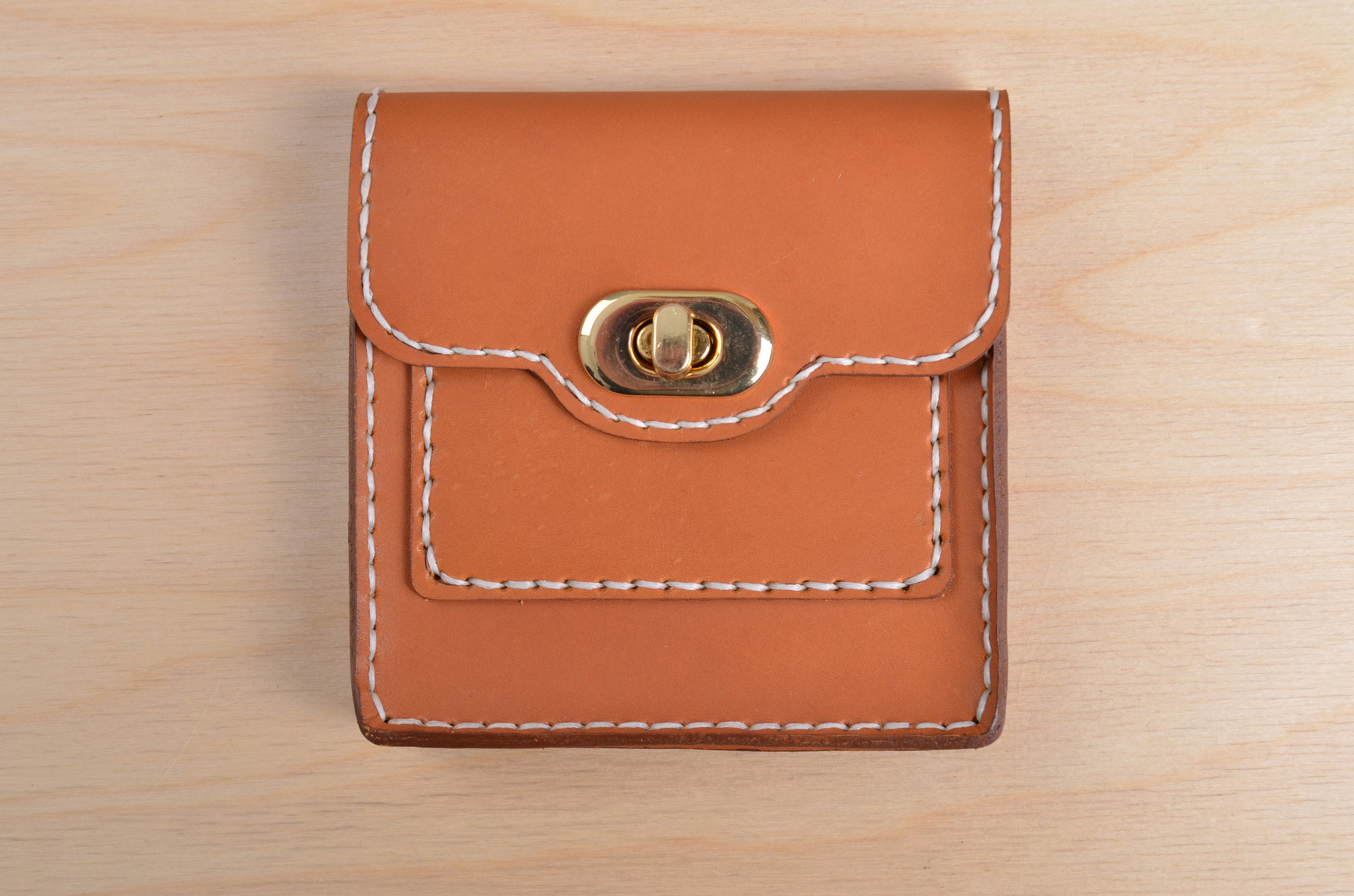 Leather women's wallet for money and coins Personalized Etsy