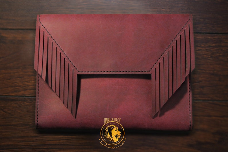 Women's Leather Clutch | Leather Envelope Clutch / Handmade Women's Leather clutch / Evening clutch / Elegant purse / Minimalist clutch