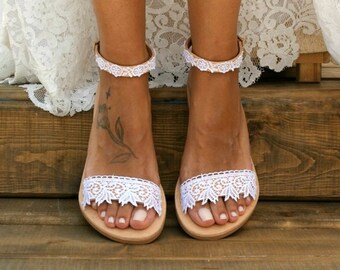 Wedding Sandals Etsy