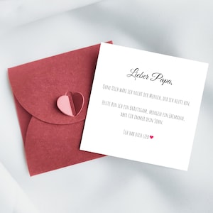 Bräutigam Vater Karte, Bräutigamvater Geschenk, Heute Bräutigam morgen Ehemann, Vater des Bräutigams, Geschenk Vater Hochzeit