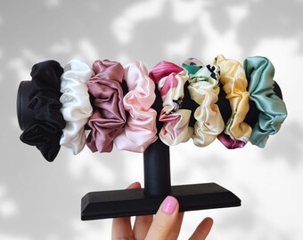 Seiden Haargummi, Haargummi aus Seide, Scrunchie