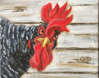 Howard (Rooster Painting)