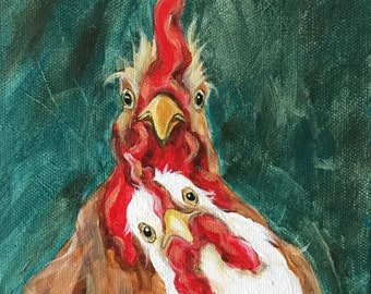 Harold and Betty Lou 6x6”
