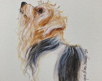 Nellie the Dorkie (Print)