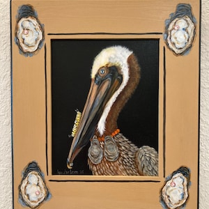 Pelican and Oysters