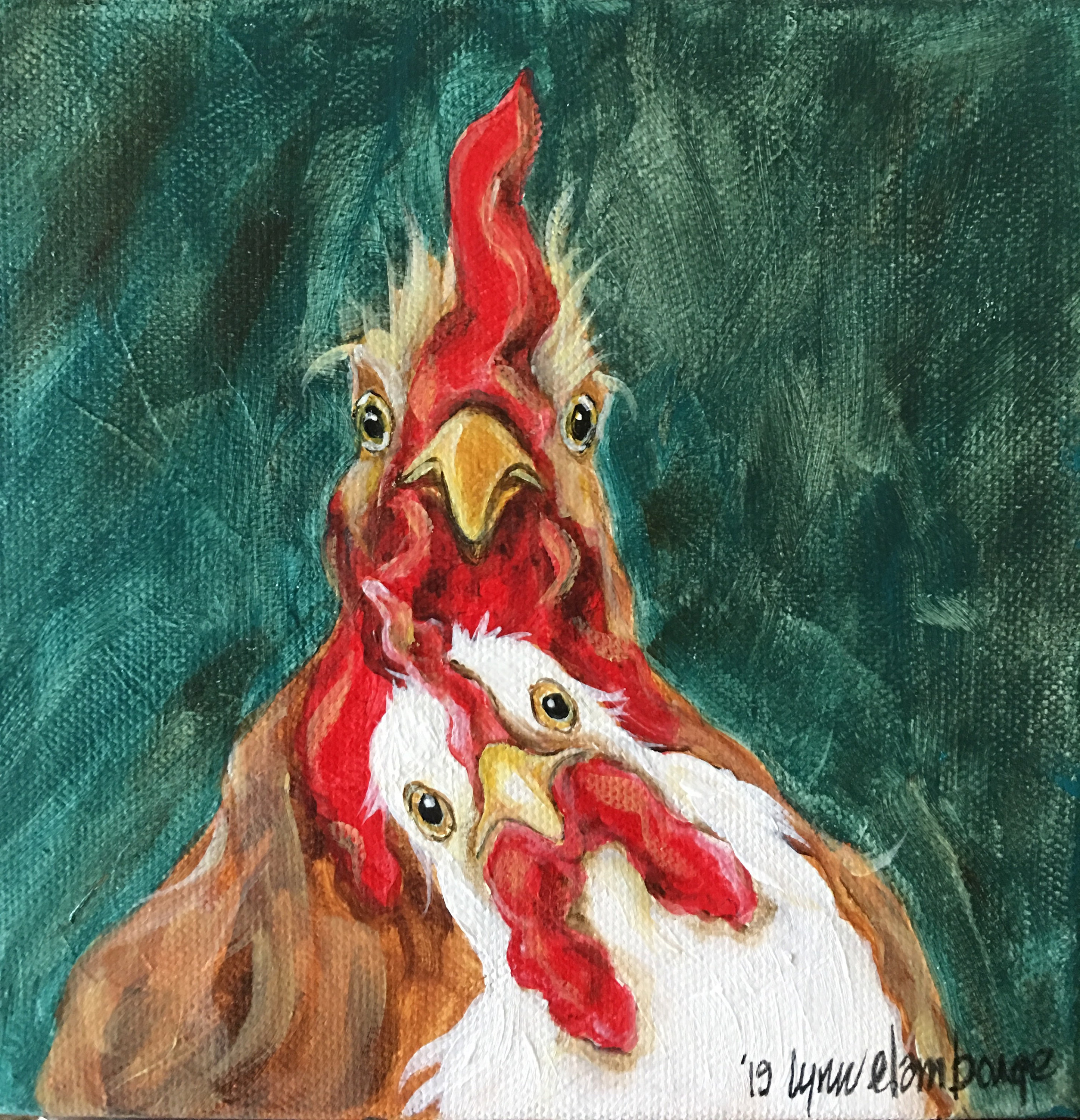 Harold and Betty Lou (The Very Big One) 12x12”