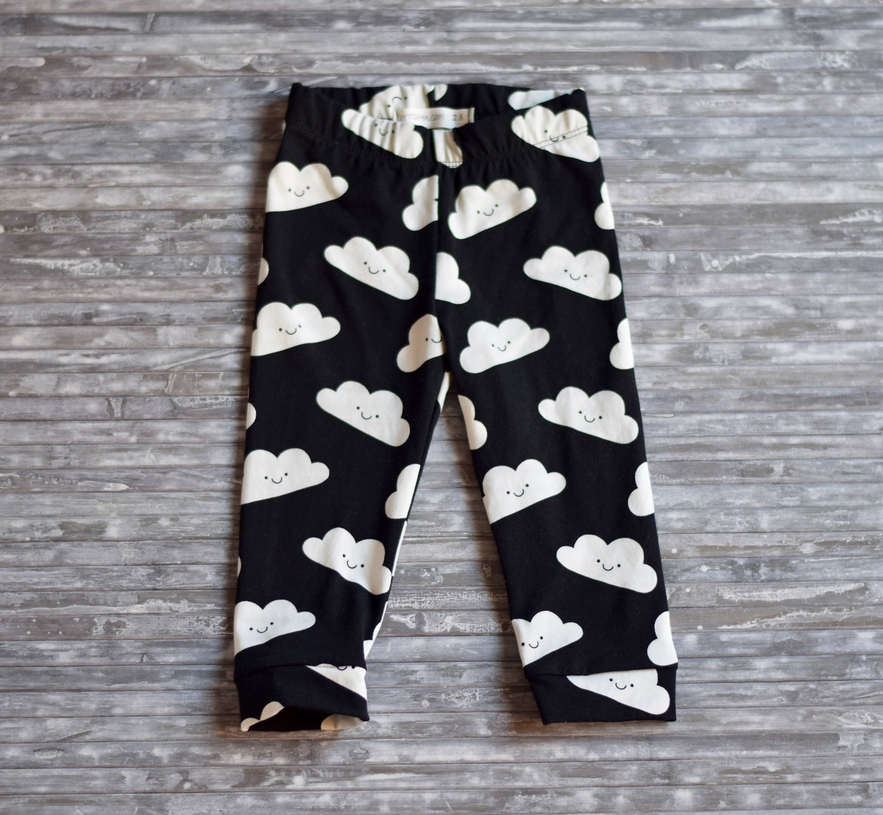 Leggings Per Neonato In Cotone Elastane - Pantaloncini Comodi 6/12 Mesi, Made In Italy - Foto 8