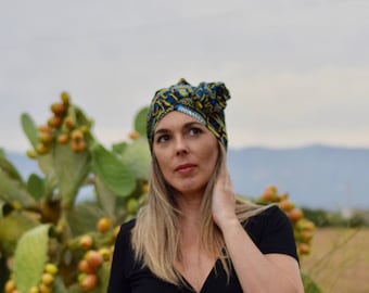 Turban Hut für Frauen, Ankara Kopftuch, Boho Turban für Frauen, Chemo Kopfbedeckung, Kopftuch für Frauen