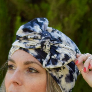 Crescent Moon Full Turbans for Women Purple Head Wrap - Etsy