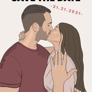 Enregistrer la date, enregistrer les dates, enregistrer les cartes de date, enregistrer l’illustration personnalisée de la date, enregistrer les invitations de date, enregistrer l’illustration de date