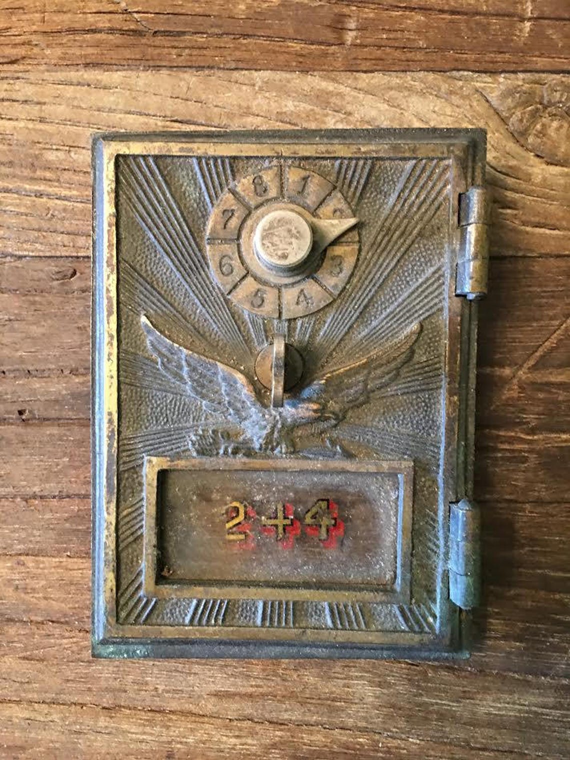 Vintage Post Office Box Doors Etsy