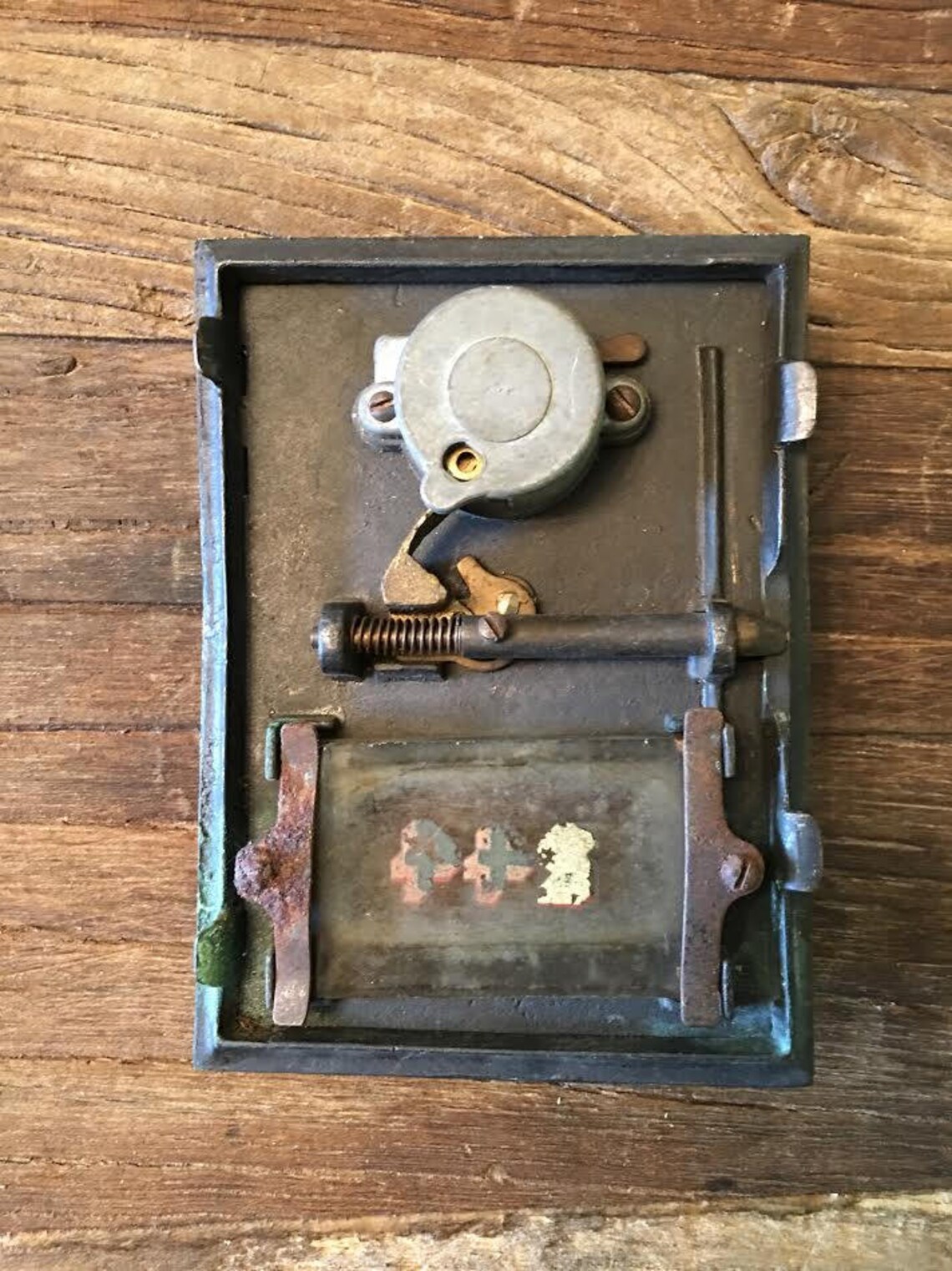 Vintage Post Office Box Doors Etsy