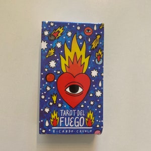 Tarocchi of fire, tarocchi illustratire by Ricardo Cavolo