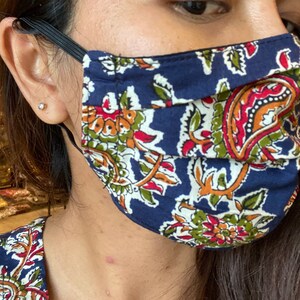 Cotton fabric - Cotton printed- face mask - Unique face