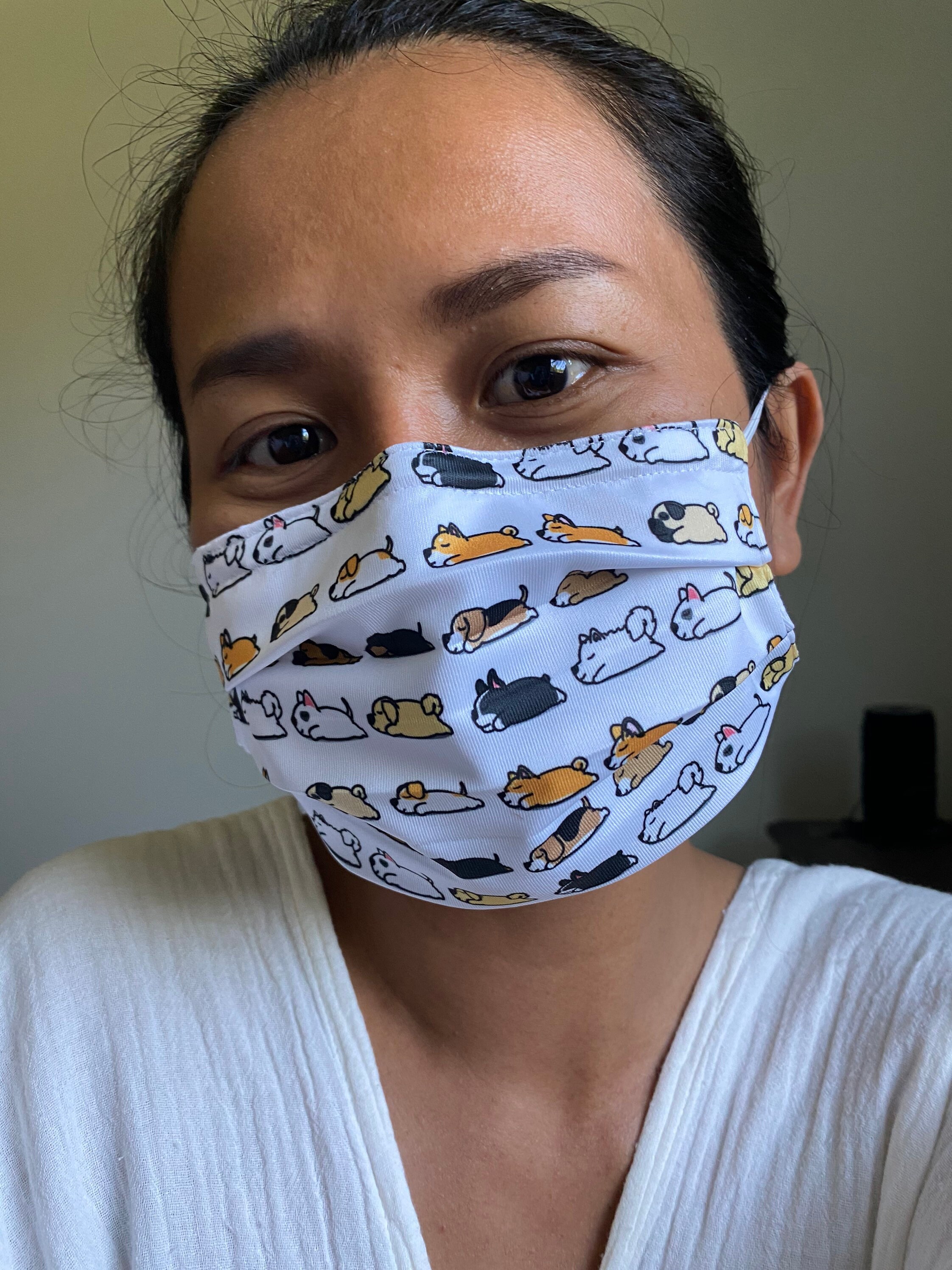 Nose wire face mask Folded face mask 3 layers face mask Etsy