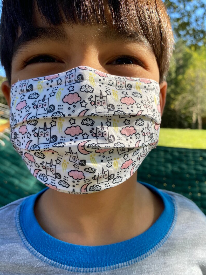 Children face mask Nose wire face mask Easy breathable Etsy