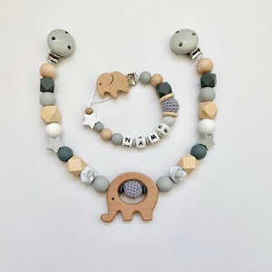 Set Pram Chain, Stroller chain and Pacifier holder