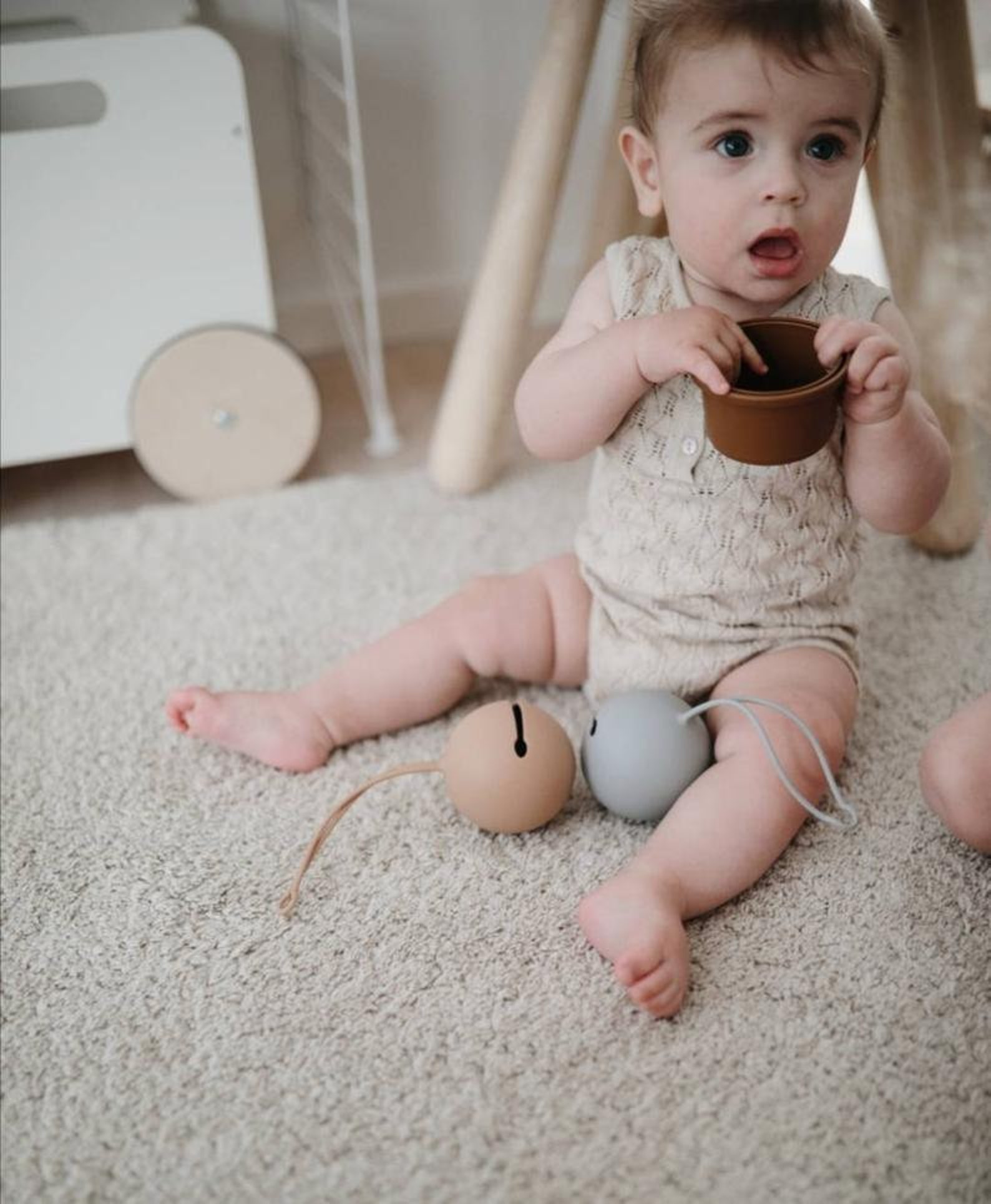 Mushie Pacifier Case Silicone Pacifier Holder Etsy