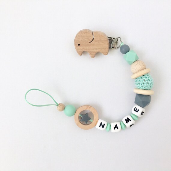 Collar nombre bebé regalo Etsy España