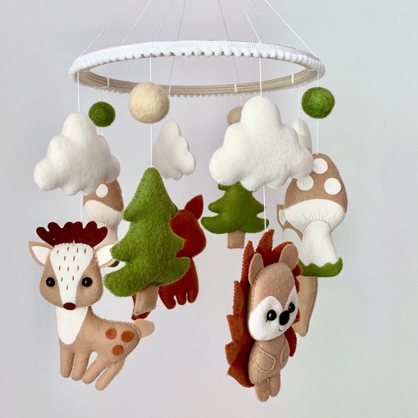 Mobile waldtiere Etsy.de