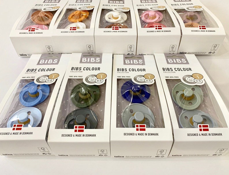 Original Bibs Pacifier Stage 1 with package Etsy