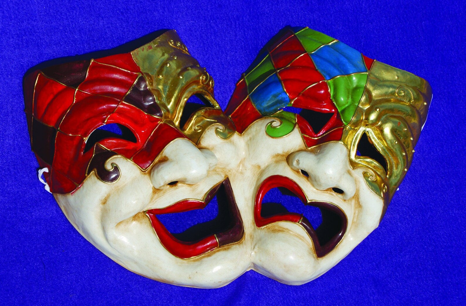 Large Wall Masks Comedy And Tragedy Masquerade Mardi Gras Etsy