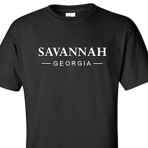 Savannah Georgia T-Shirt: Hometown Souvenir Tee