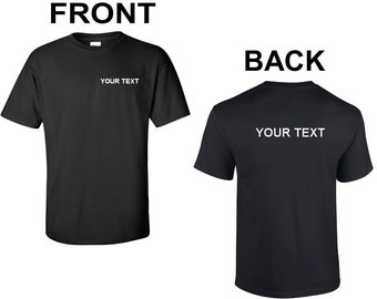 customizable tee shirts