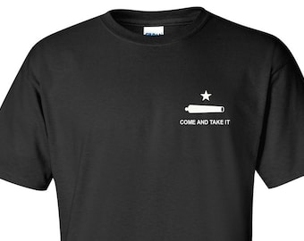 Texas Revolution T-Shirt Come And Take It Canon Texan Shirt