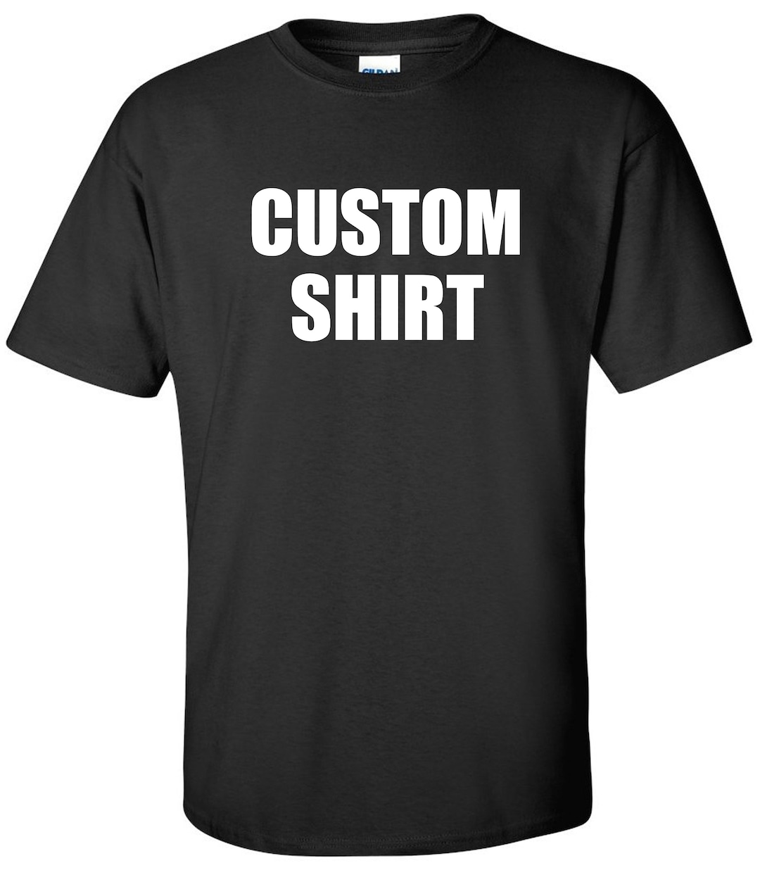 order t shirt with text