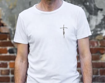 Christian Cross T-Shirt Faith Christianity Church Unisex Shirt