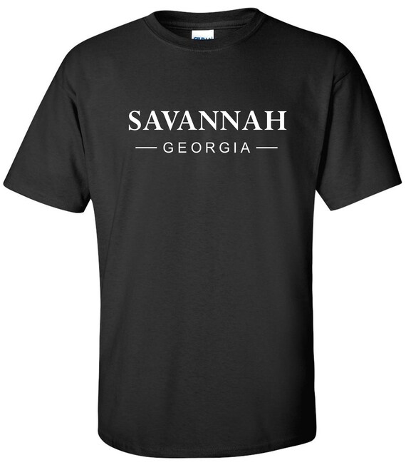 Savannah Georgia T-Shirt: Hometown Souvenir Tee