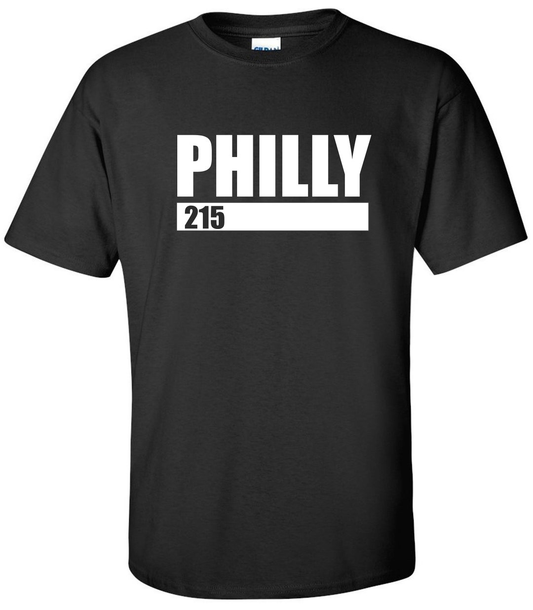 Philly 215 Area Code T-shirt: Philadelphia Gift Tee - Etsy Hong Kong