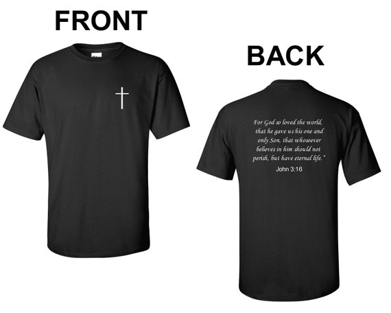 Cross Training John 3:16 Bible Verse Tee shirt Cross Training John 3:16 Bible Verse Tee shirt