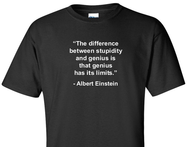 albert einstein tshirts