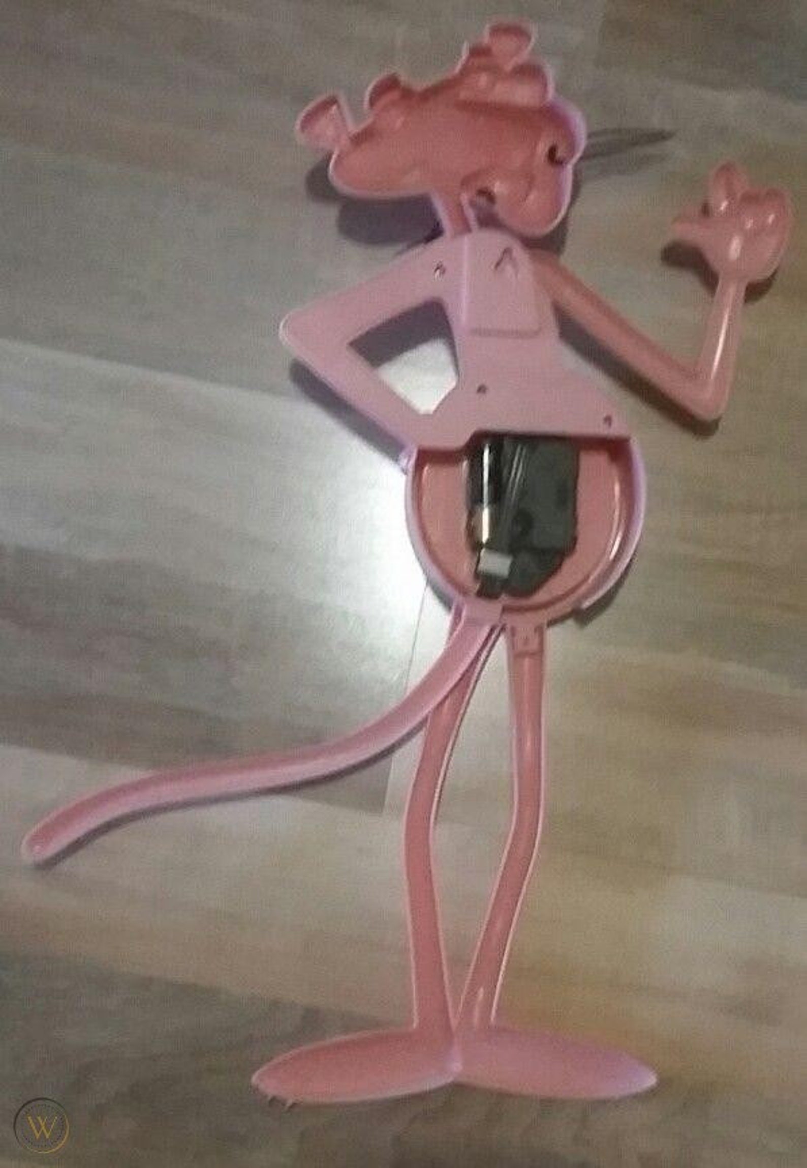 Extremely Rare Pink Panther Clock Etsy