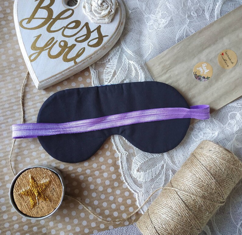 Cotton Sleeping Mask Travel Eye Shade Women Night Sleep Etsy