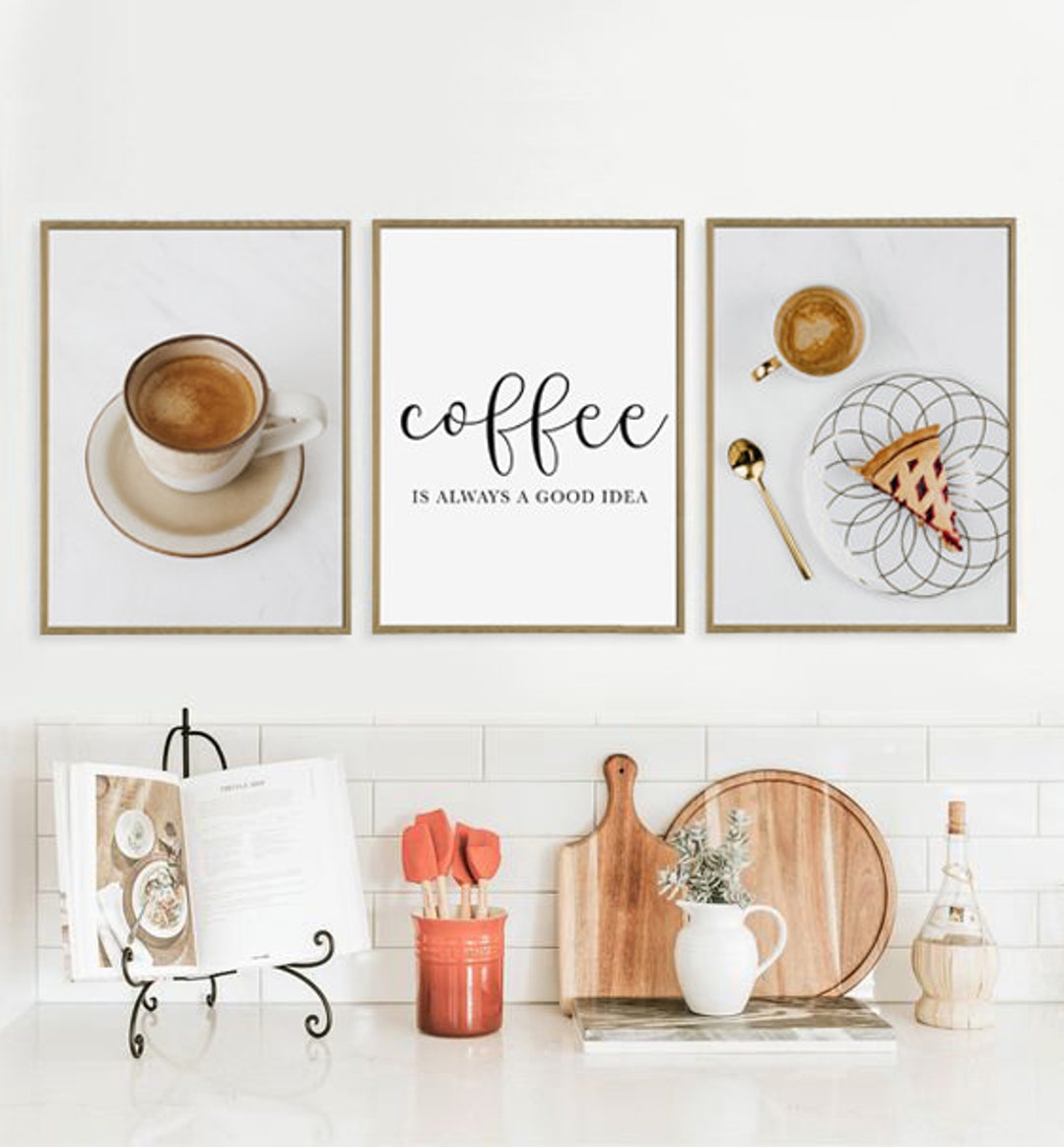 Kaffee Poster Set K chen Galerie Wand K chen Wand Dekor Kaffee kaffee-poster-set-k-chen-galerie-wand-k-chen-wand-dekor-kaffee