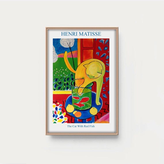 （meeさん専用ぺージ）　HENRI MATISSE アートポスター ポスター フレーム付き Le platane Mini 22×22cm 木製 正方形