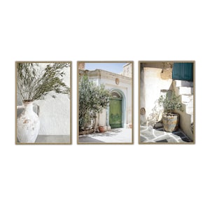 Italy Print Set of 3, Mediterranean Wall Art, Italian Countryside Prints, Italy Gallery Wall, Tuscany Print, Europe Art, Rustic Print Art