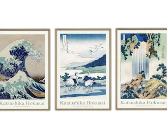 葛飾北斎作「神奈川沖浪裏」、木版画、ジクレー、版画、富士山、浮世絵