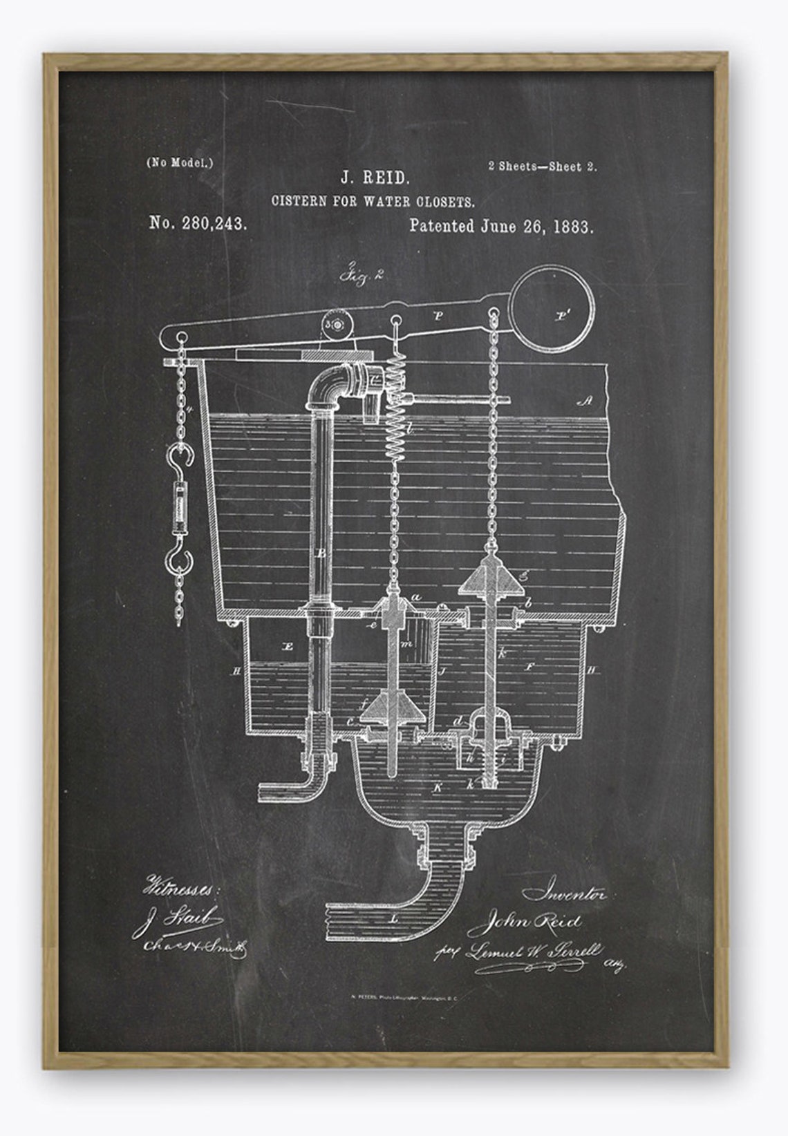 Toilet Wall Art Print Toilet Decor Bathroom Poster Toilet - Etsy