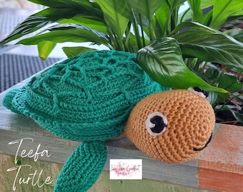 Teefa Turtle Crochet Pattern - Downloadable PDF