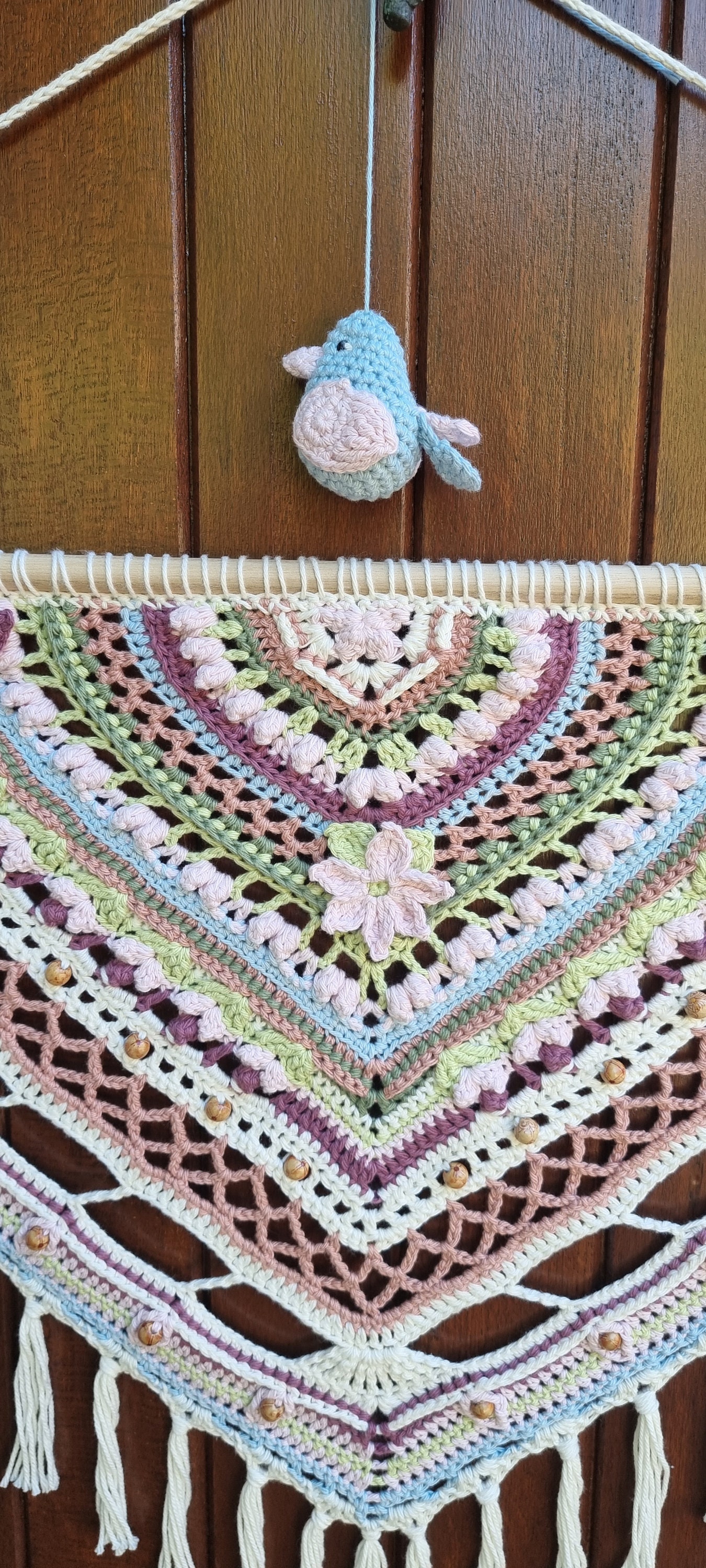 Hinterland Escape Wall Hanging - Crochet PDF Pattern Digital