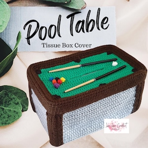 Mönster för virkat tyglåda för biljardbord (PDF-nedladdning)